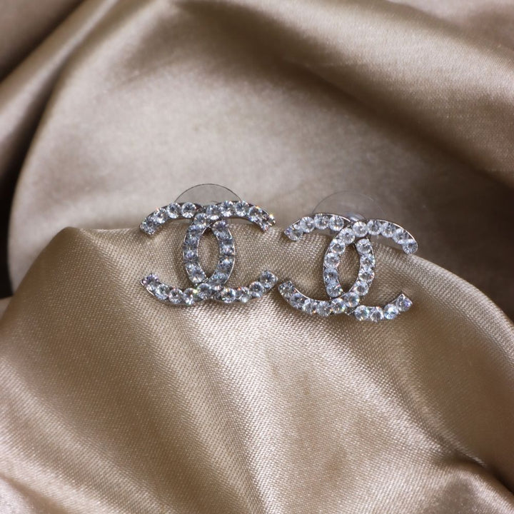CHANEL COCO閃石耳環 - Vintasy
