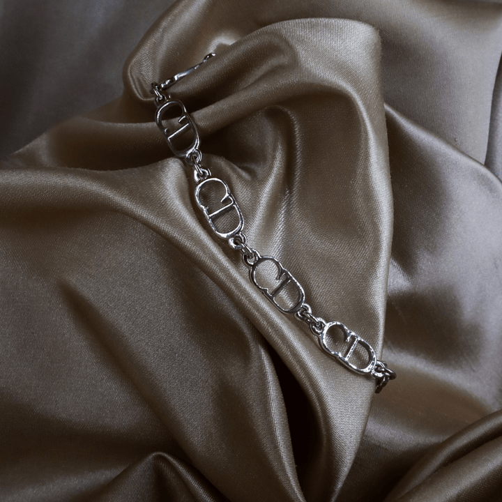 CHRISTIAN DIOR CD型格手鏈 | 未使用級美品! - Vintasy手鏈
