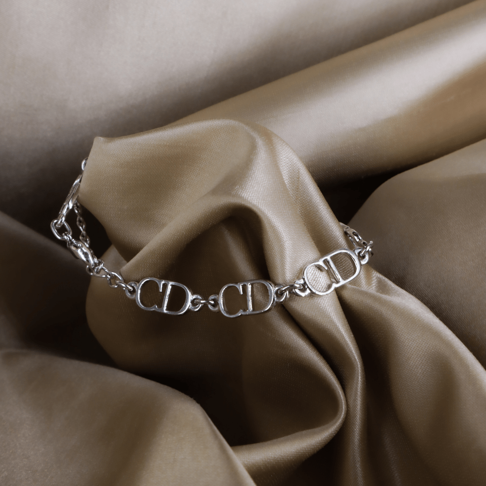 CHRISTIAN DIOR CD型格手鏈 | 未使用級美品! - Vintasy手鏈
