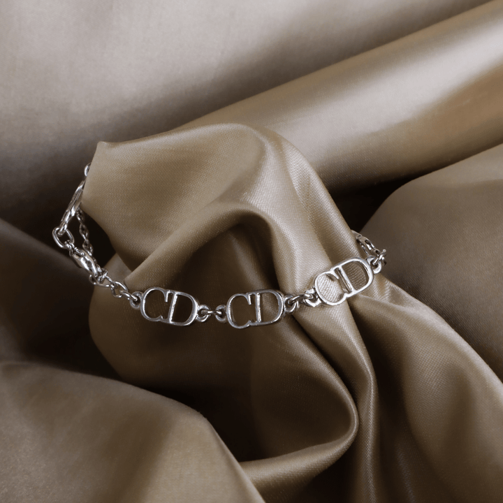 CHRISTIAN DIOR CD型格手鏈 | 未使用級美品! - Vintasy手鏈