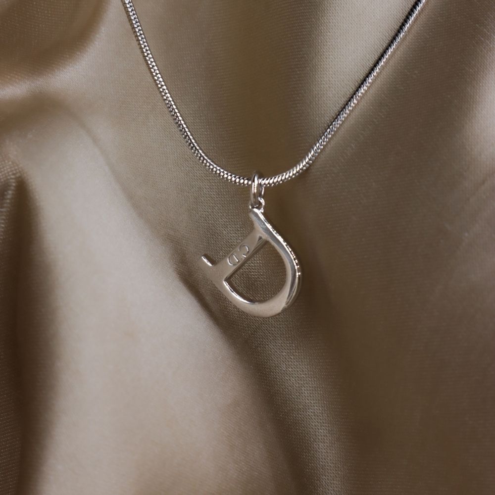 CHRISTIAN DIOR 簡約吊墜項鏈 | S級美品 - Vintasy