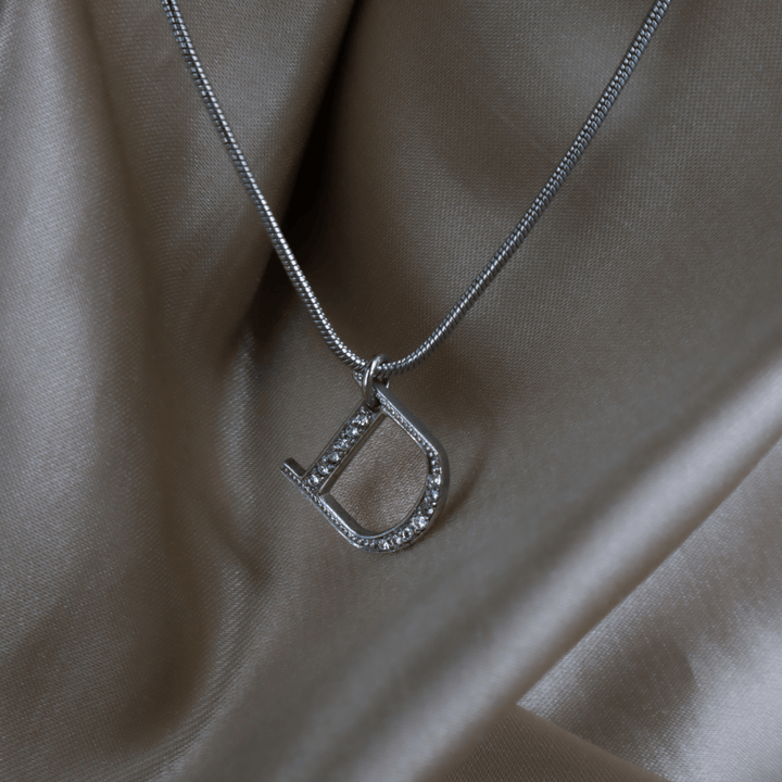CHRISTIAN DIOR 簡約吊墜項鏈 | S級美品 - Vintasy