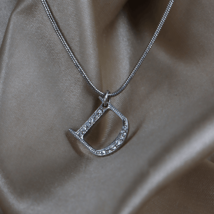 CHRISTIAN DIOR 簡約吊墜項鏈 | S級美品 - Vintasy