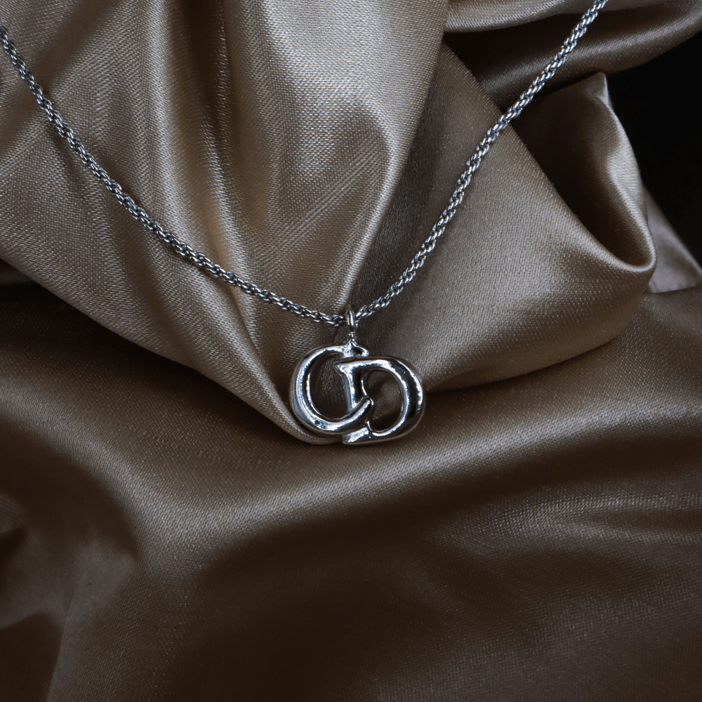 CHRISTIAN DIOR 簡約吊墜項鏈 - Vintasy項鏈