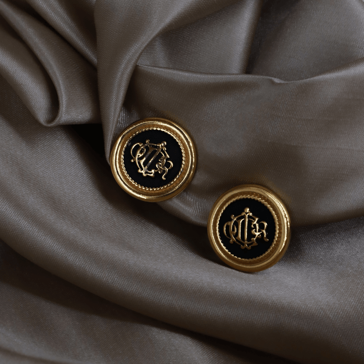 CHRISTIAN DIOR 絕版馬車耳夾 - Vintasy耳夾