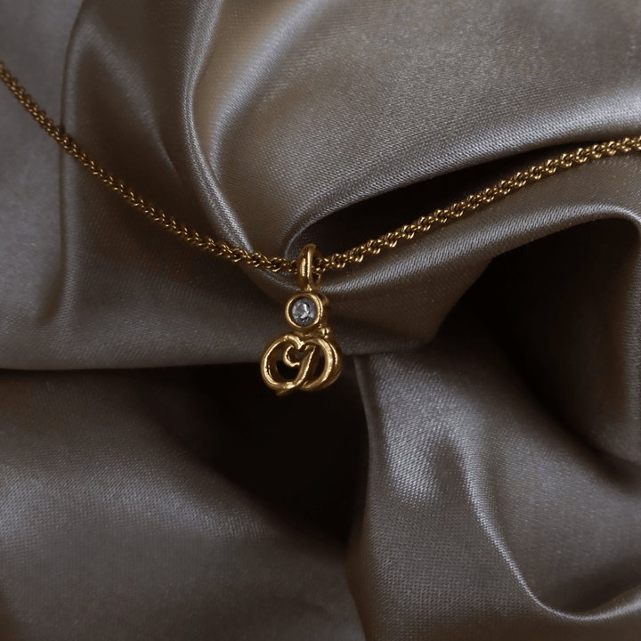 CHRISTIAN DIOR 簡約小吊墜項鏈 - Vintasy項鏈