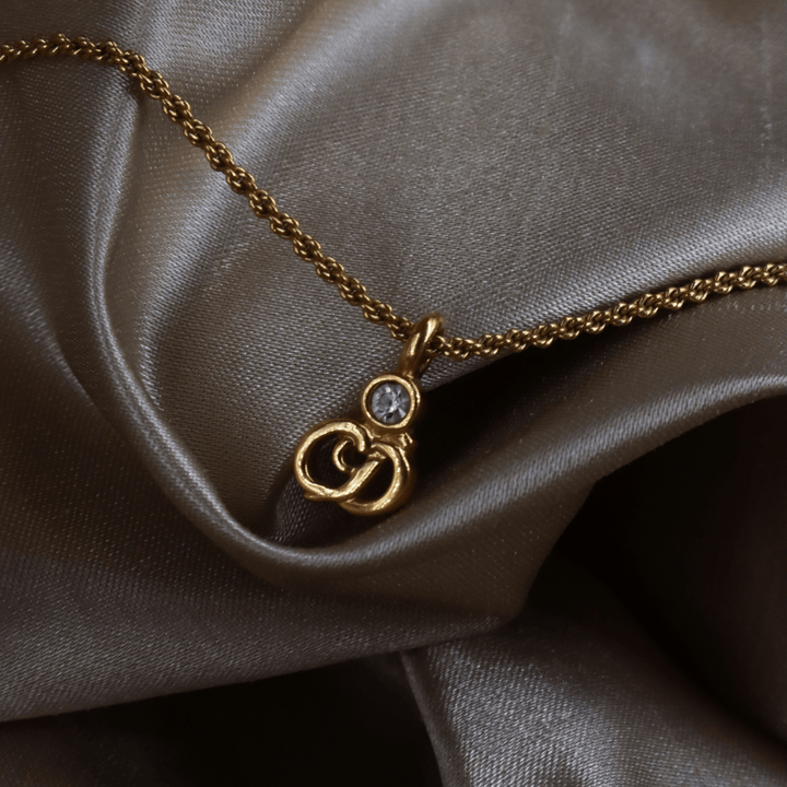 CHRISTIAN DIOR 簡約小吊墜項鏈 - Vintasy項鏈