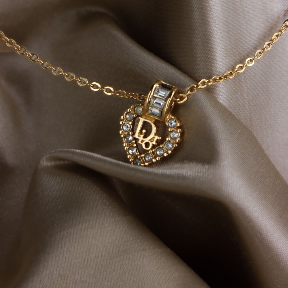 CHRISTIAN DIOR 心型經典項鏈 - Vintasy項鏈