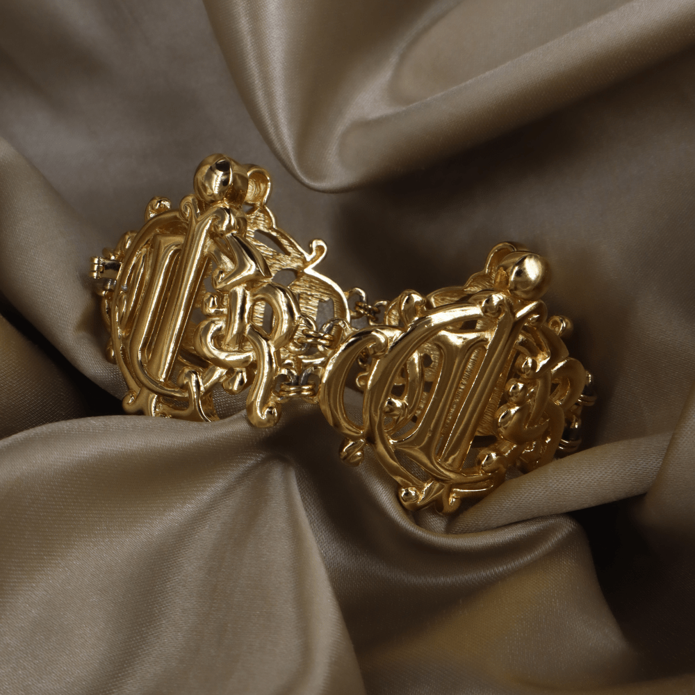 CHRISTIAN DIOR 絕版馬車手扼 - Vintasy項鏈