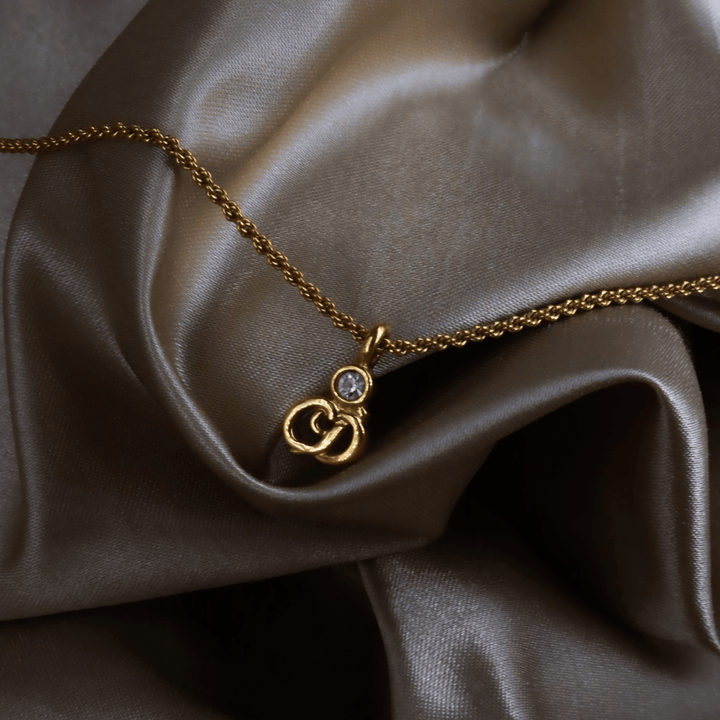 CHRISTIAN DIOR 簡約小吊墜項鏈 - Vintasy項鏈