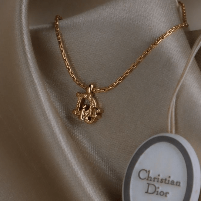 CHRISTIAN DIOR 超細緻吊墜手鏈 - Vintasy手鏈
