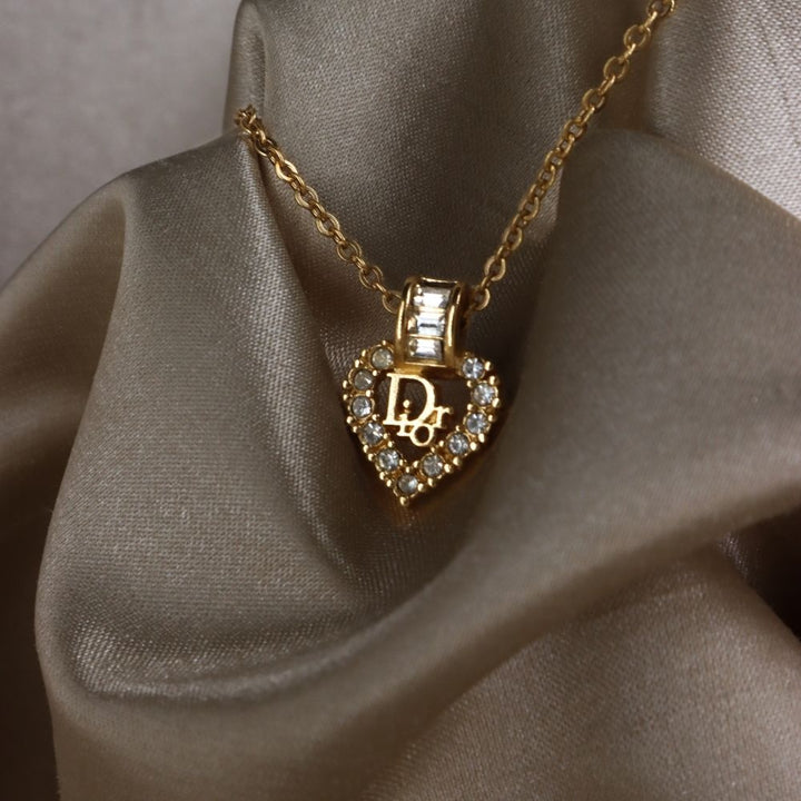 CHRISTIAN DIOR 心型經典項鏈 - Vintasy項鏈