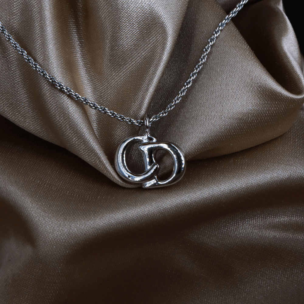 CHRISTIAN DIOR 簡約吊墜項鏈 - Vintasy項鏈