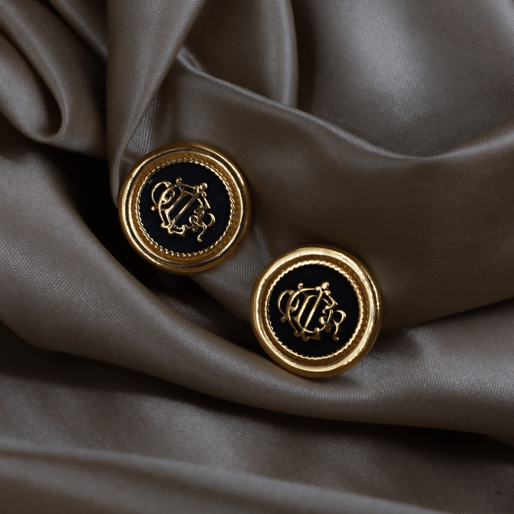 CHRISTIAN DIOR 絕版馬車耳夾 - Vintasy耳夾