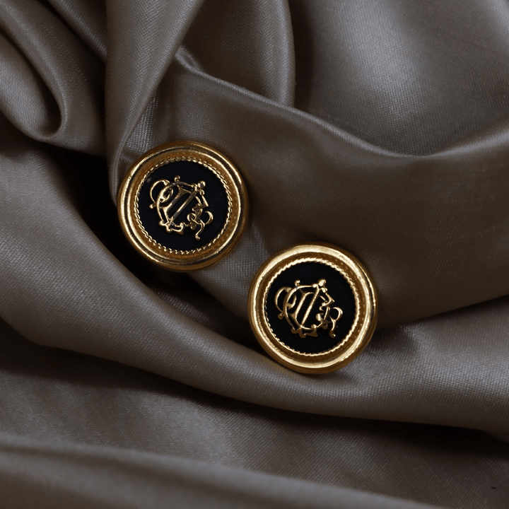 CHRISTIAN DIOR 絕版馬車耳夾 - Vintasy耳夾