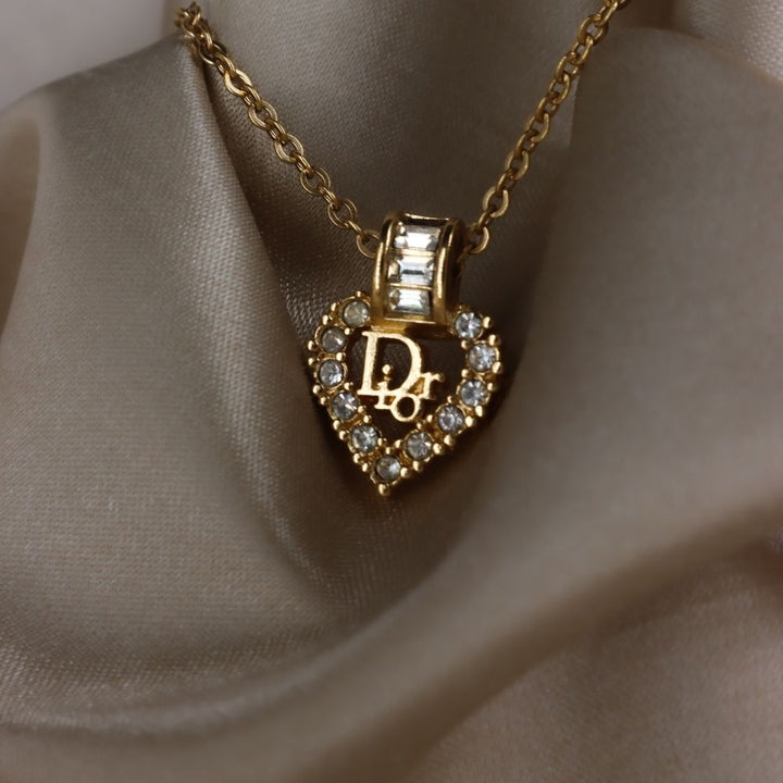 CHRISTIAN DIOR 心型經典項鏈 - Vintasy項鏈