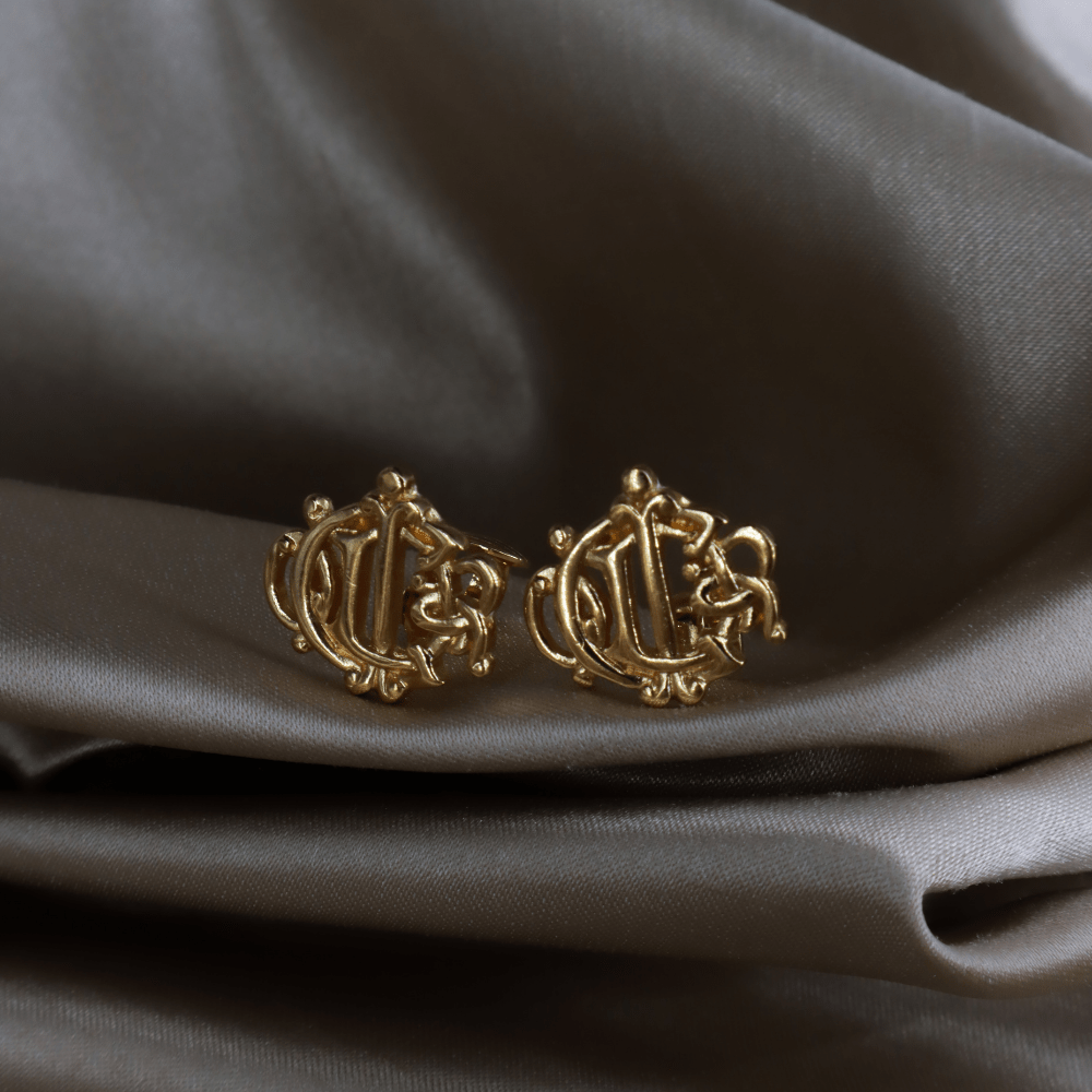 CHRISTIAN DIOR 絕版馬車耳夾 - Vintasy耳夾