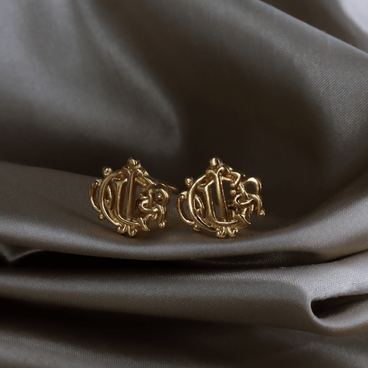 CHRISTIAN DIOR 絕版馬車耳夾 - Vintasy耳夾