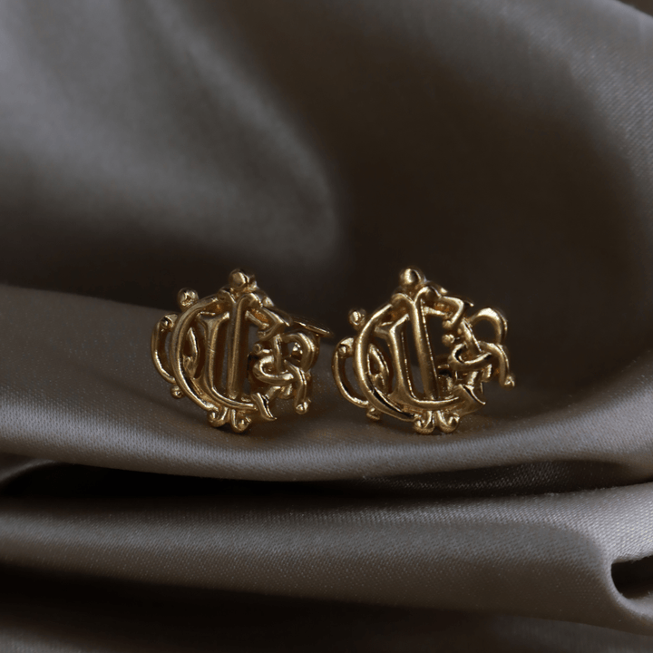 CHRISTIAN DIOR 絕版馬車耳夾 - Vintasy耳夾