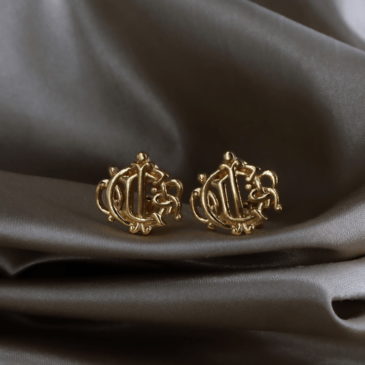 CHRISTIAN DIOR 絕版馬車耳夾 - Vintasy耳夾