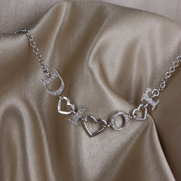 DIOR 心心相扣CHOCKER 短項鏈 - Vintasy
