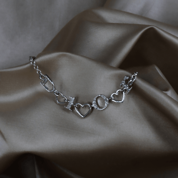 DIOR 心心相扣手鏈|DIOR2000年代經典可愛款 - Vintasy