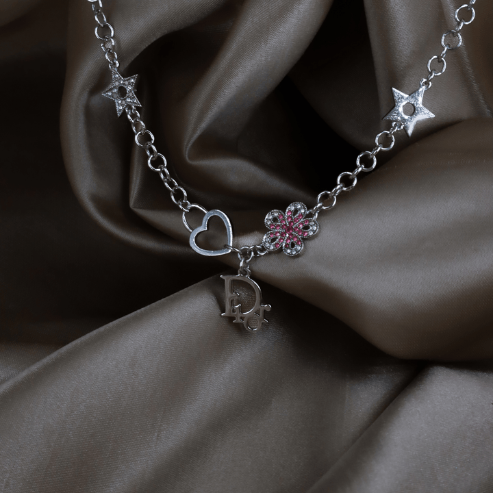 DIOR 幸運符號吊飾頸鏈 |未使用級美品 - Vintasy