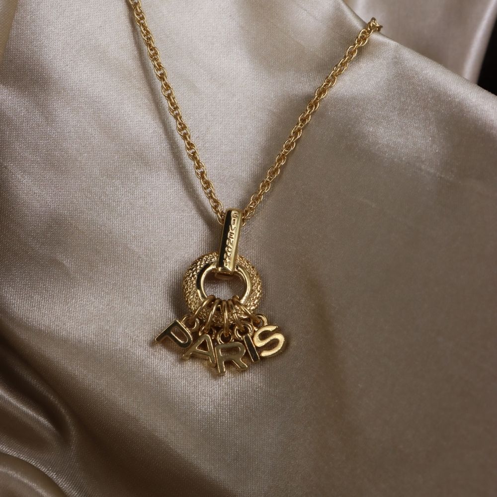 GIVENCHY PARIS 吊墜長項鏈 - Vintasy