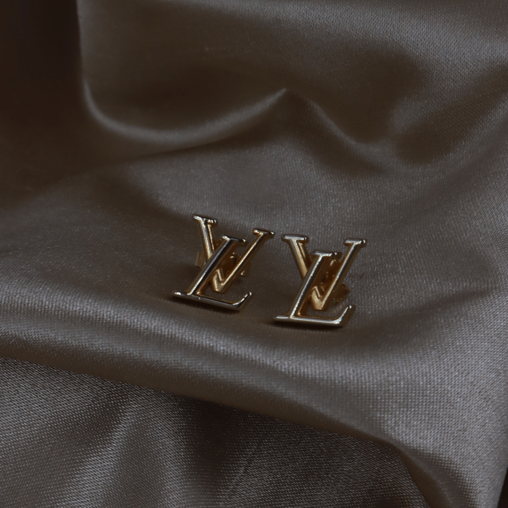 LOUIS VUITTON ICONIC 金屬耳環 | 絕罕美品 - Vintasy