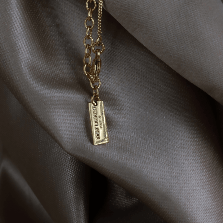 Saint Laurent 經典 logo 手鏈|近年款極罕|未使用品 - Vintasy