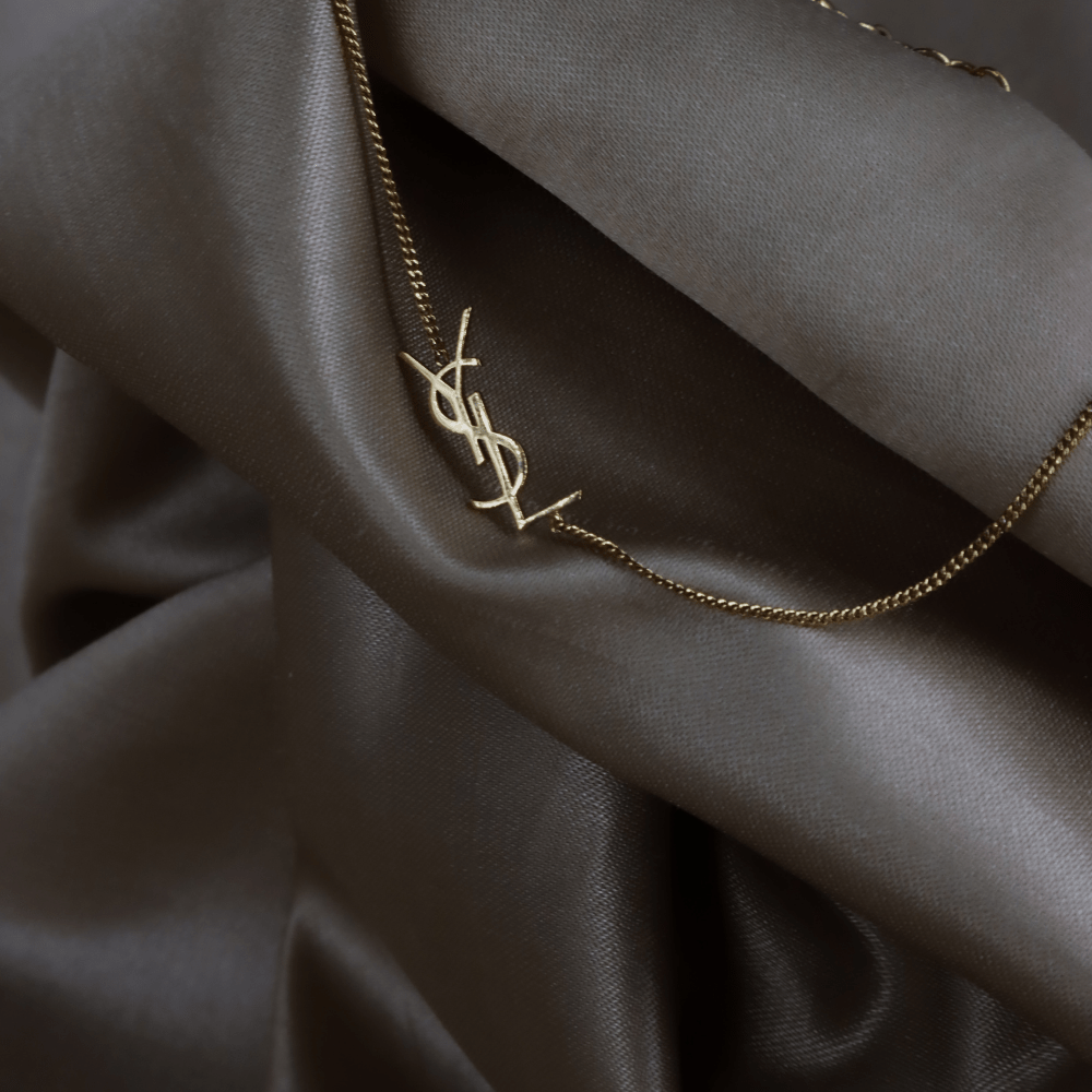 Saint Laurent 經典 logo 手鏈|近年款極罕|未使用品 - Vintasy