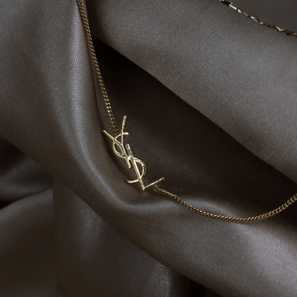 Saint Laurent 經典 logo 手鏈|近年款極罕|未使用品 - Vintasy