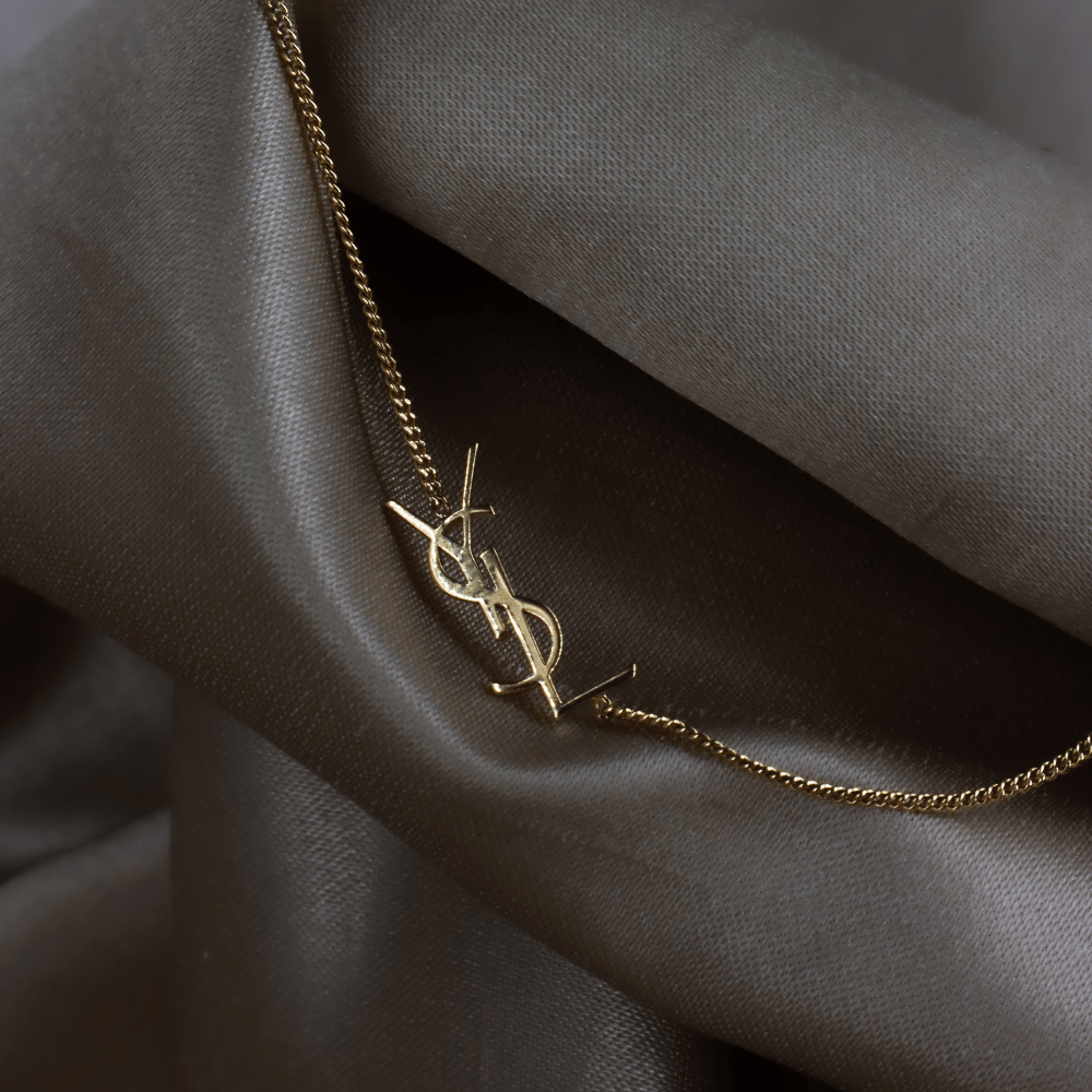 Saint Laurent 經典 logo 手鏈|近年款極罕|未使用品 - Vintasy