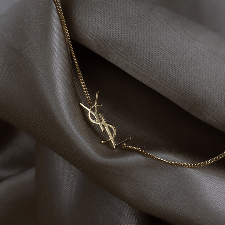Saint Laurent 經典 logo 手鏈|近年款極罕|未使用品 - Vintasy