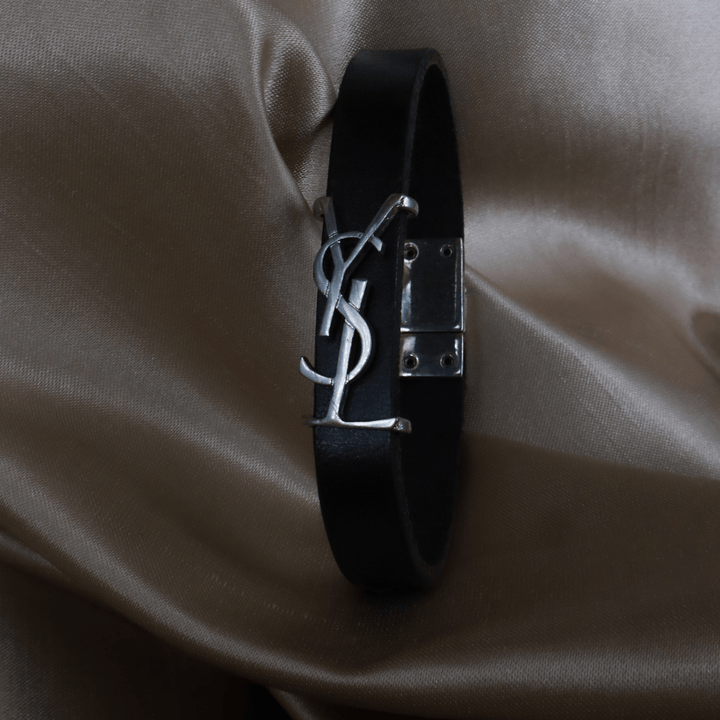 YSL Logo 皮手帶 | SAINT LAURENT PARIS - Vintasy