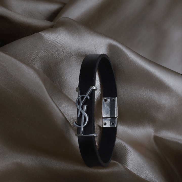YSL Logo 皮手帶 | SAINT LAURENT PARIS - Vintasy