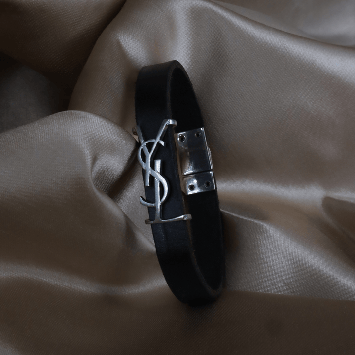 YSL Logo 皮手帶 | SAINT LAURENT PARIS - Vintasy