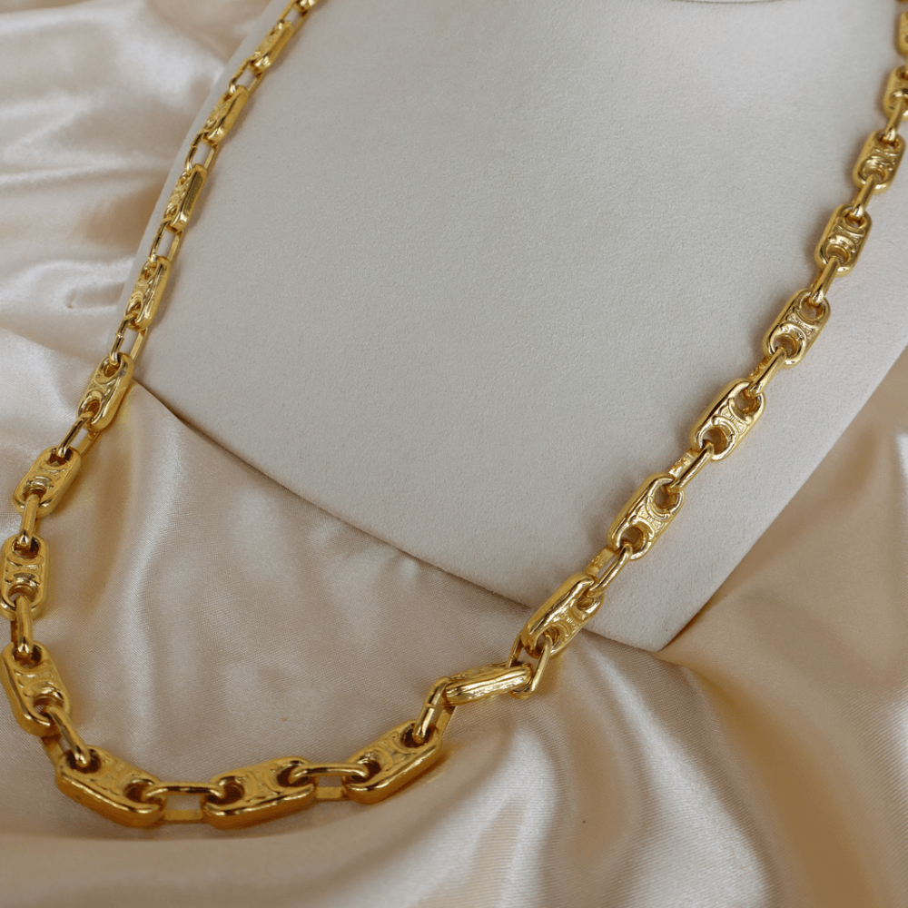 CELINE 凱旋門長項鏈 | 經典中古絕版設計 | 60cm - Vintasy