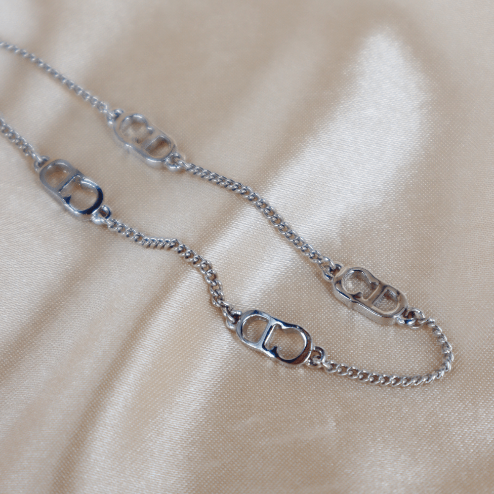 CHRISTIAN DIOR 小CD手鏈|日常簡約爆款 - Vintasy項鏈