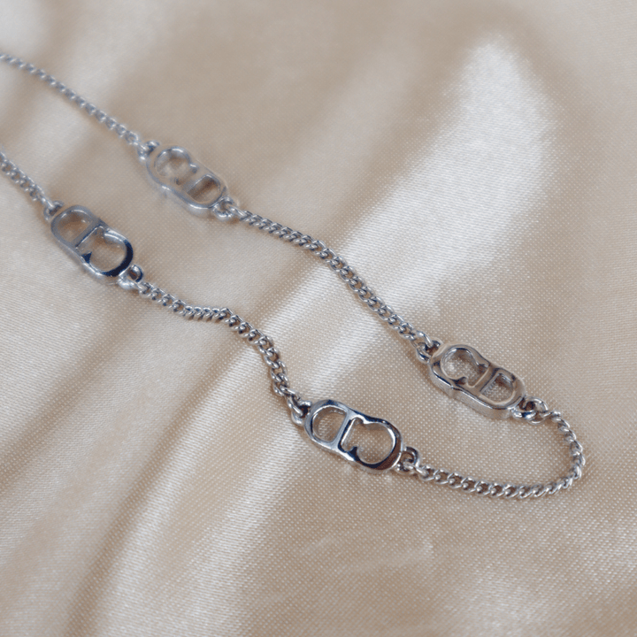 CHRISTIAN DIOR 小CD手鏈|日常簡約爆款 - Vintasy項鏈