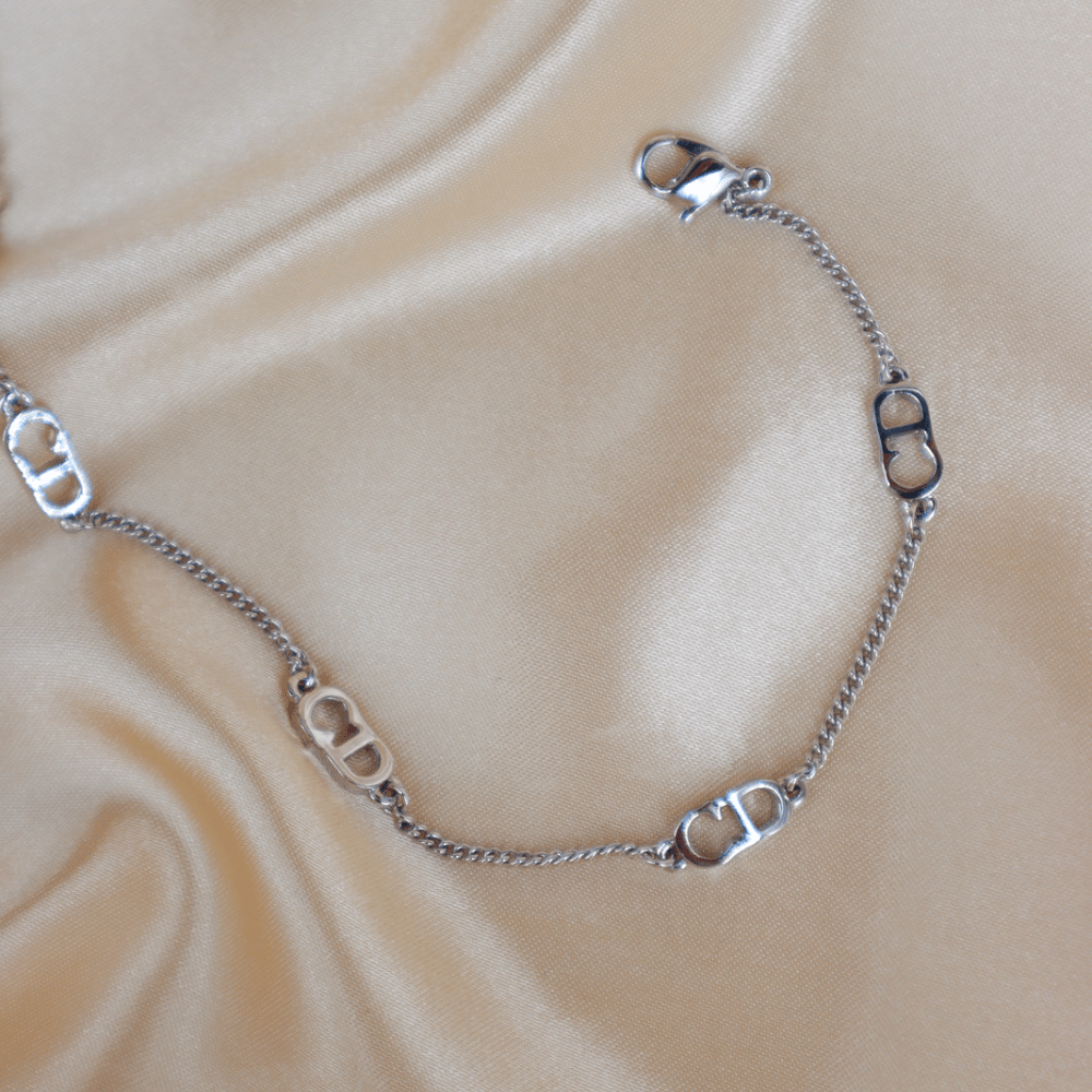 CHRISTIAN DIOR 小CD手鏈|日常簡約爆款 - Vintasy項鏈