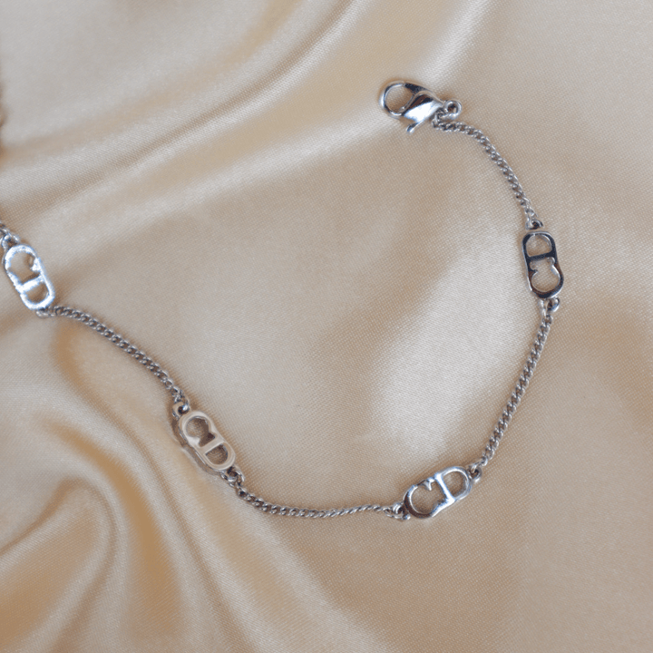 CHRISTIAN DIOR 小CD手鏈|日常簡約爆款 - Vintasy項鏈