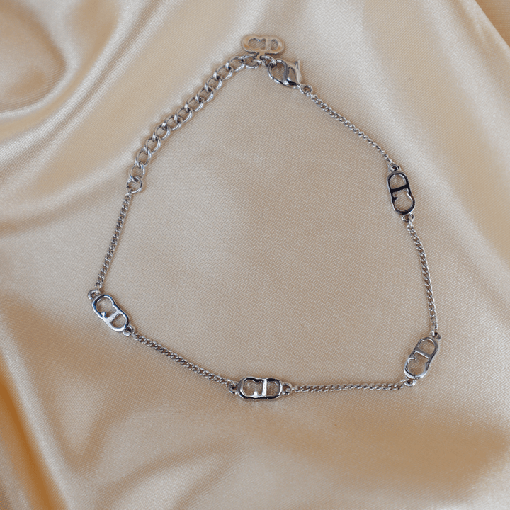 CHRISTIAN DIOR 小CD手鏈|日常簡約爆款 - Vintasy項鏈