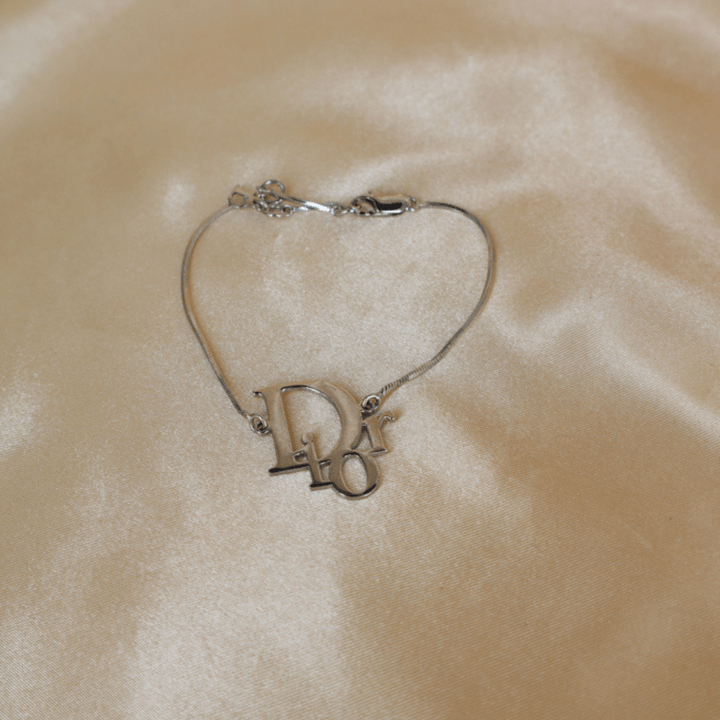 CHRISTIAN DIOR 簡約logo手鏈 - Vintasy手鏈