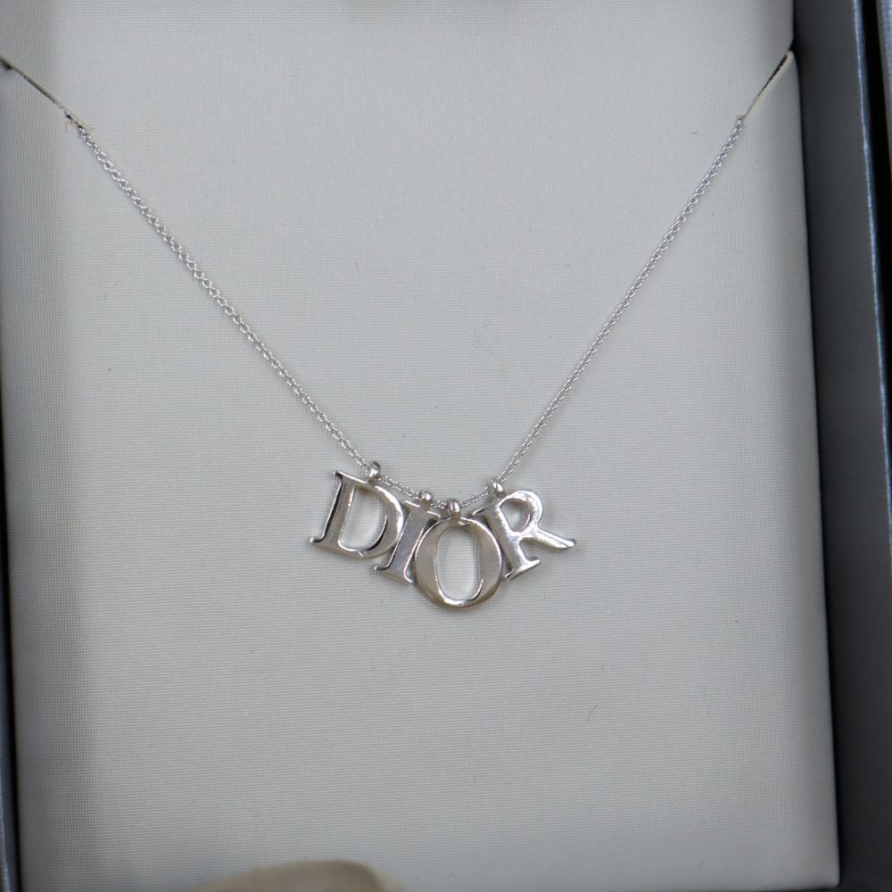 CHRISTIAN DIOR spell out 吊墜項鏈 | 2000年代款 - Vintasy項鏈