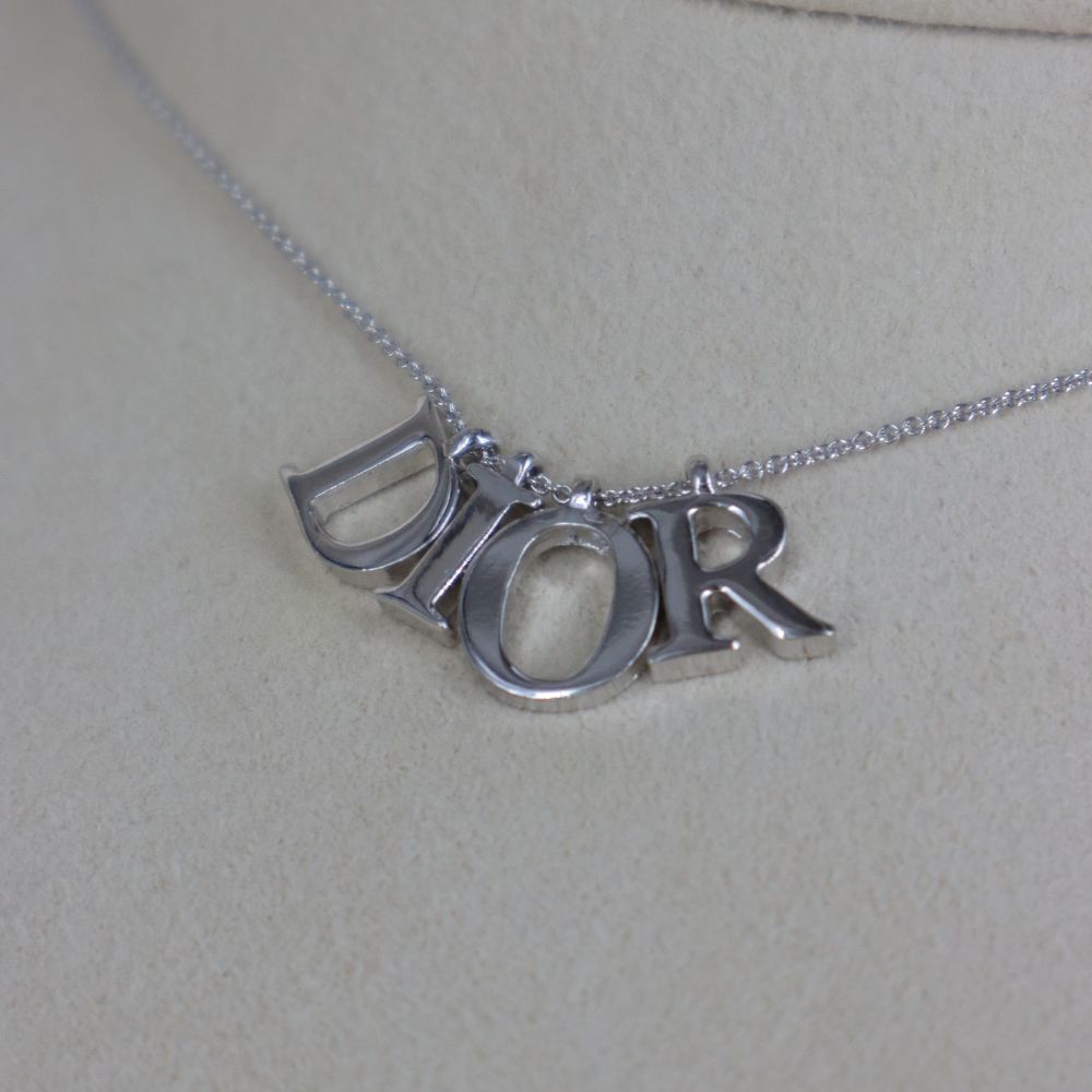 CHRISTIAN DIOR spell out 吊墜項鏈 | 2000年代款 - Vintasy項鏈