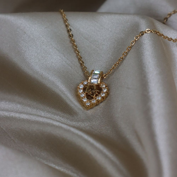 CHRISTIAN DIOR 心型經典項鏈 | S級美品 - Vintasy項鏈