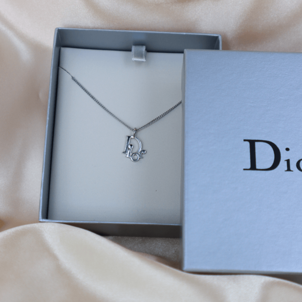 CHRISTIAN DIOR 簡約吊墜項鏈 | S級美品 - Vintasy項鏈