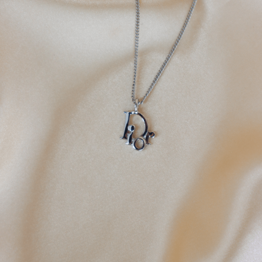 CHRISTIAN DIOR 簡約吊墜項鏈 | S級美品 - Vintasy項鏈