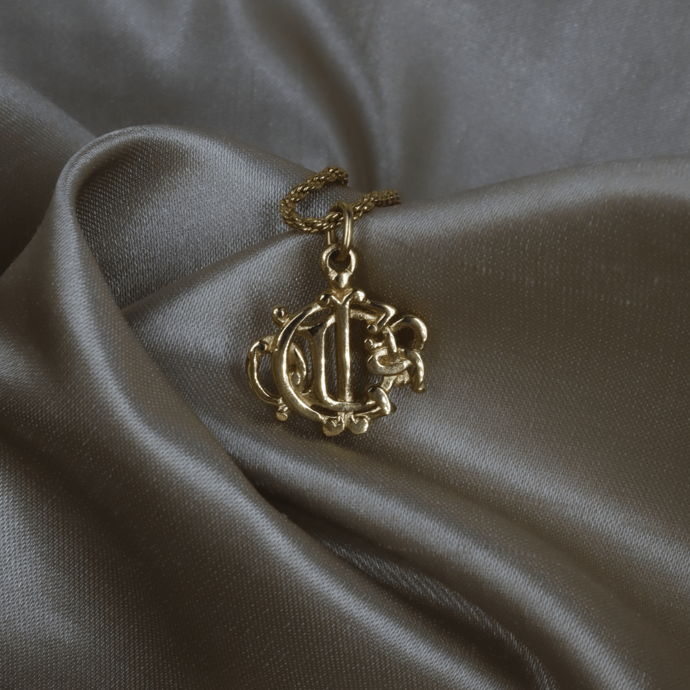 CHRISTIAN DIOR 絕版馬車項鏈 | 稀有收藏品 - Vintasy項鏈